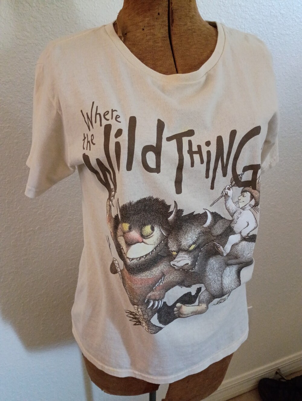Where the Wild Thing Are Graphic Tee - Cream